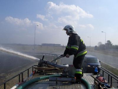 28.03 Gogolin - Pożar traw A4